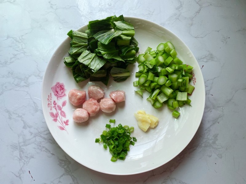 Vegetable and Meatball Congee + Shrimp and Spinach Congee~ Cooking Steps