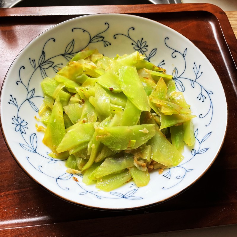 Stir-fried Bamboo Shoots with Walnut Oil