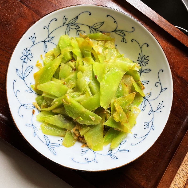 Stir-fried Bamboo Shoots with Walnut Oil