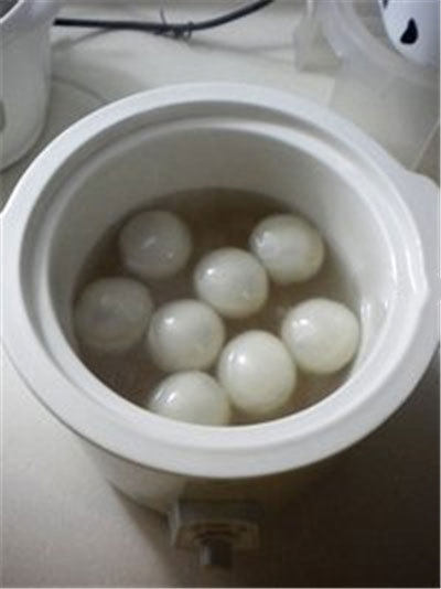 Dong Yan Wo Sweet Glutinous Rice Balls Cooking Steps