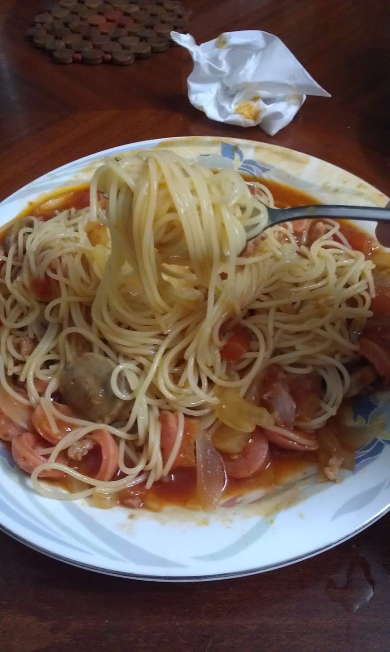 Spaghetti Cooking Steps