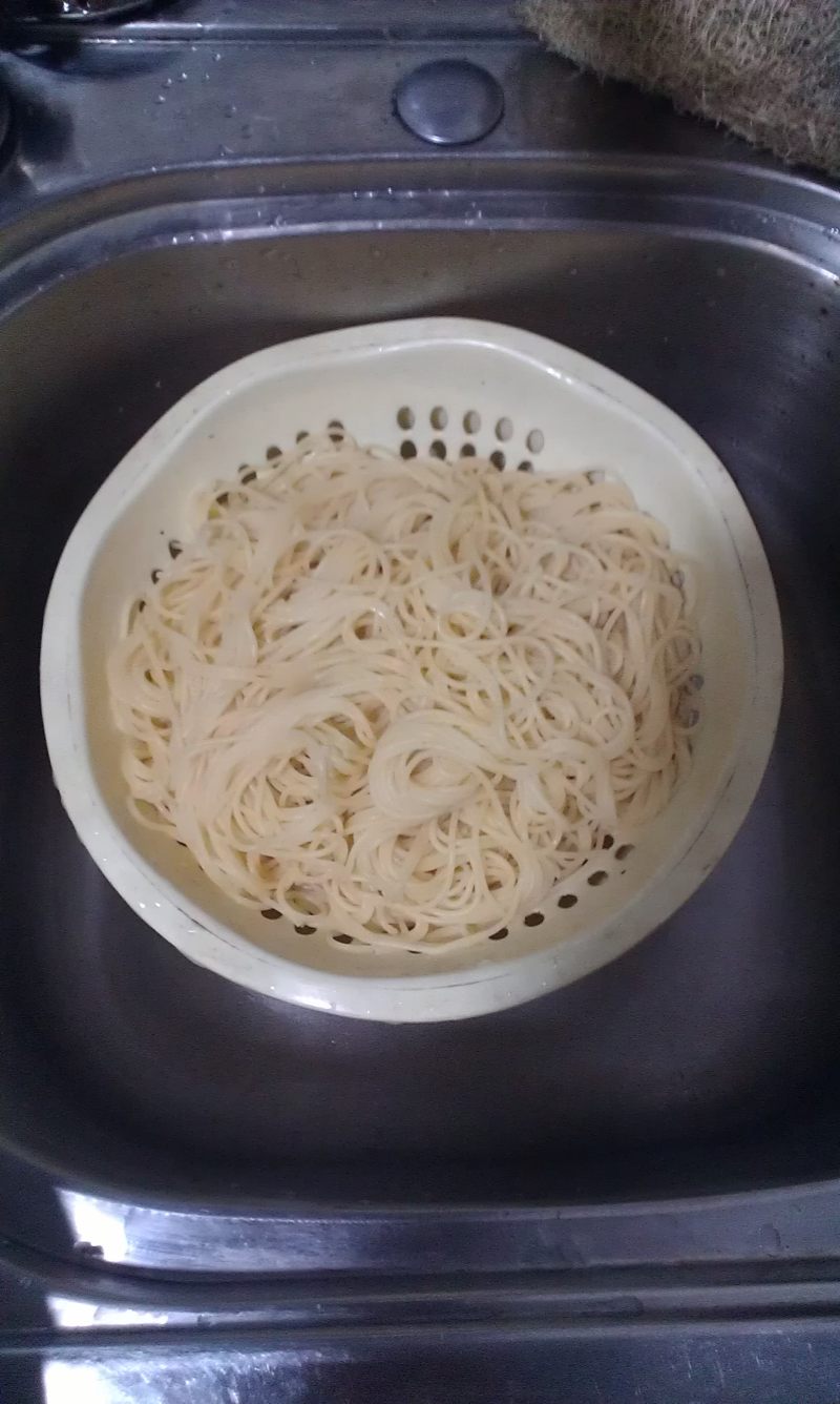 Spaghetti Cooking Steps