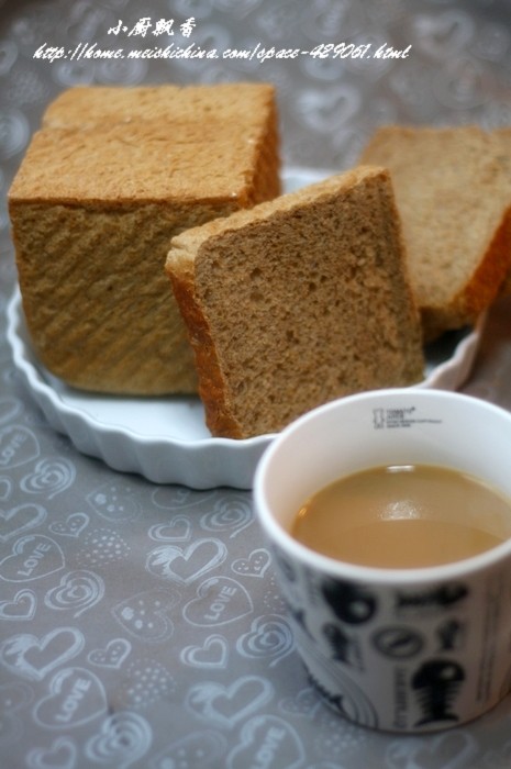 Soft Whole Wheat Toast - Tangzhong Whole Wheat Toast