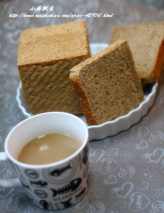 Soft Whole Wheat Toast - Tangzhong Whole Wheat Toast