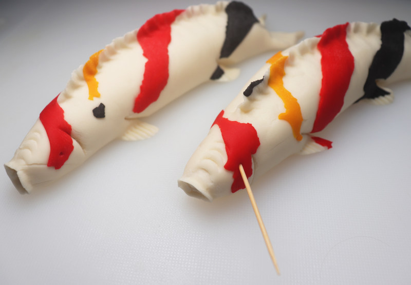 Seeing Koi Fish, Bringing Good Luck, Full of Blessings, Wishes Come True~ Cooking Steps