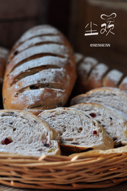 Assorted Soft Fruit Bread