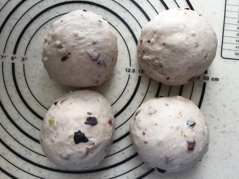 Steps for Making Assorted Soft Fruit Bread