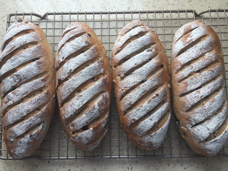 Steps for Making Assorted Soft Fruit Bread