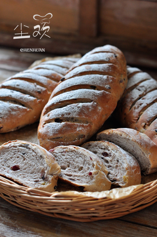 Assorted Soft Fruit Bread