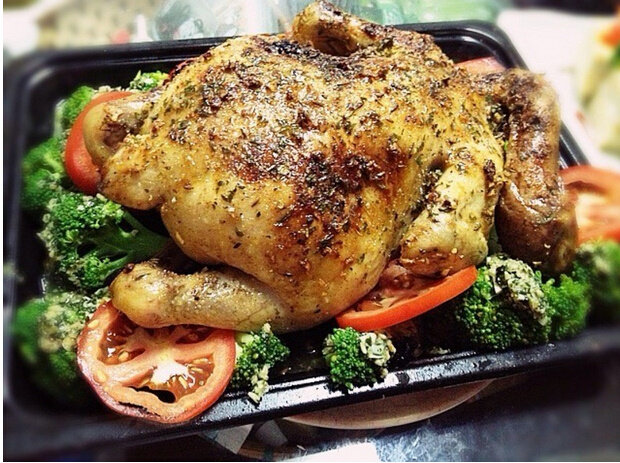 Roast Chicken Cooking Steps