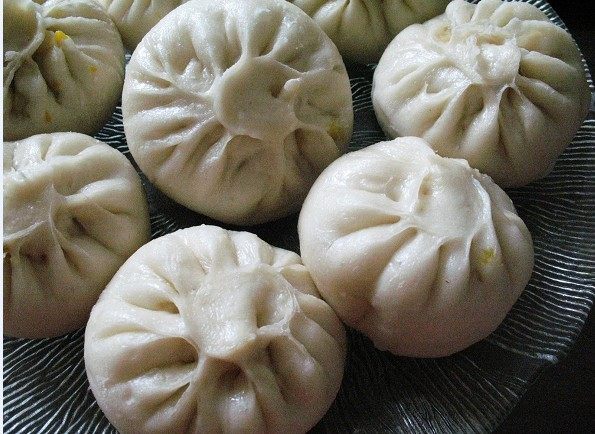 Steps for Making Pumpkin Buns