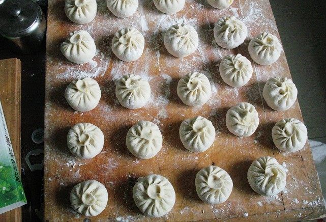 Steps for Making Pumpkin Buns