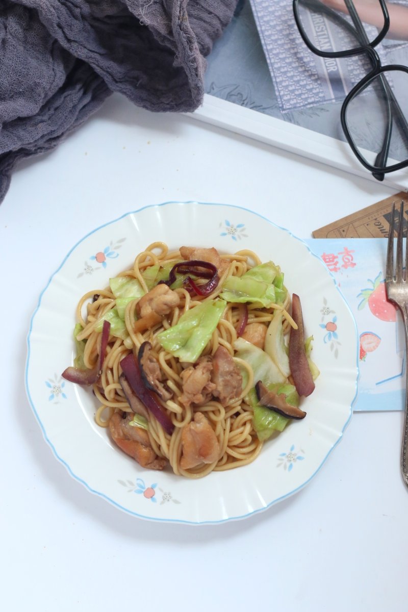 Teriyaki Chicken Stir-Fry Noodles