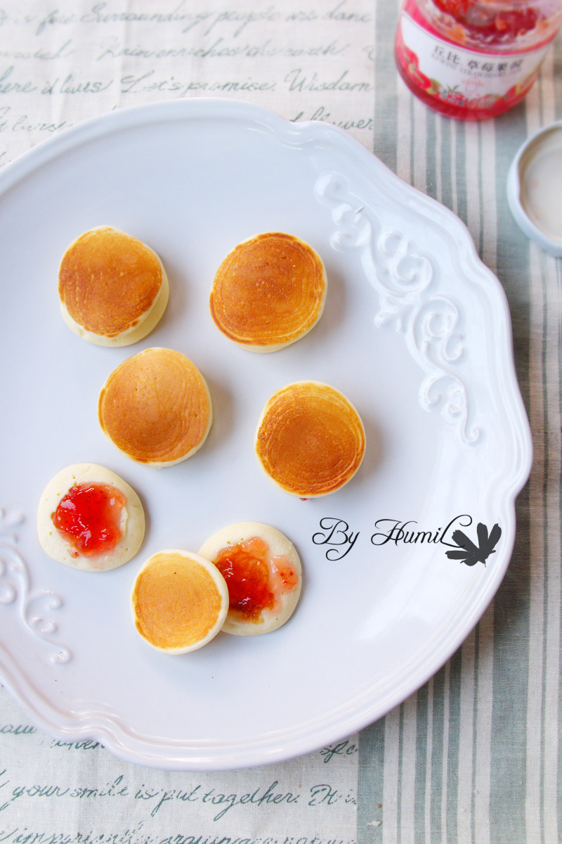 Mini Thin Crispy Stuffed Pancakes