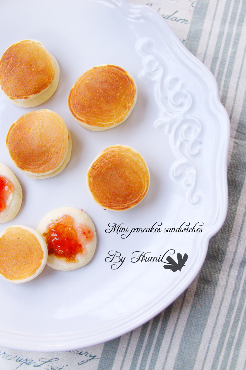 Mini Thin Crispy Stuffed Pancakes