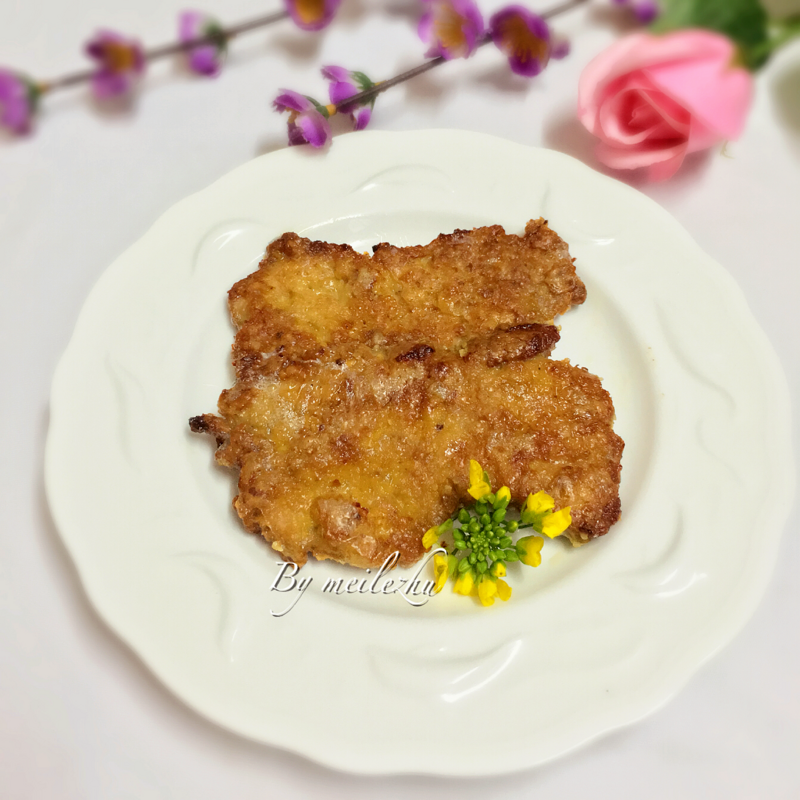 Oil-free Fried Pork Chop