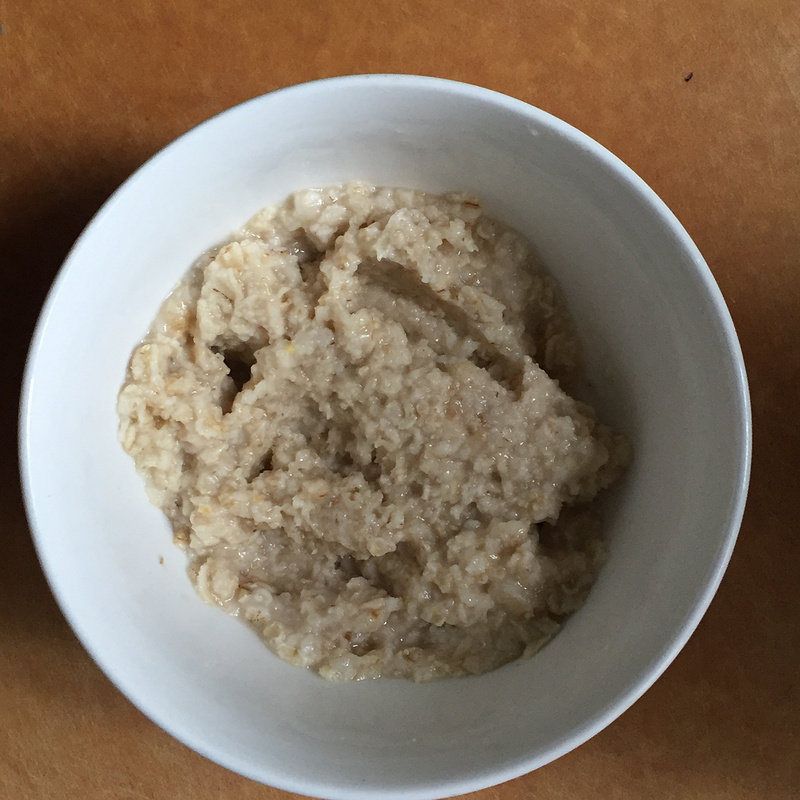 Steps for Making Oat Walnut Bread