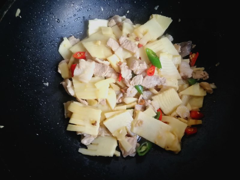 Steps for Stir-Fried Pork with Bamboo Shoots