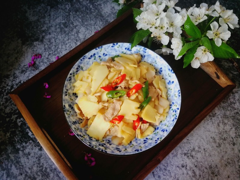 Steps for Stir-Fried Pork with Bamboo Shoots