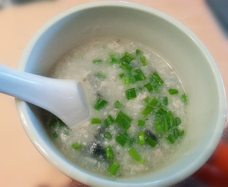 Century Egg and Lean Pork Congee —— A Lunch for One Cooking Steps