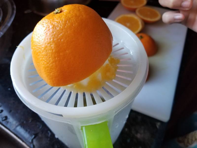 Steps for Making Orange Mousse