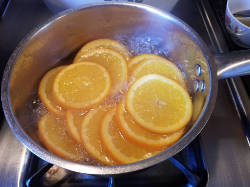 Steps for Making Orange Mousse