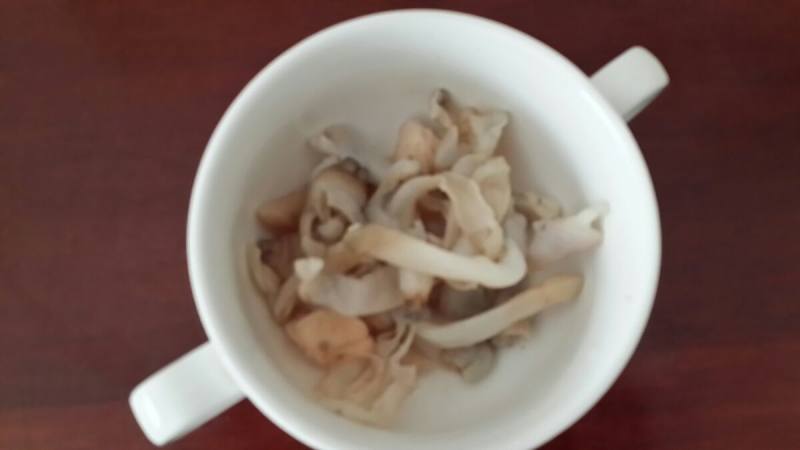 Steps for Making Razor Clam Congee