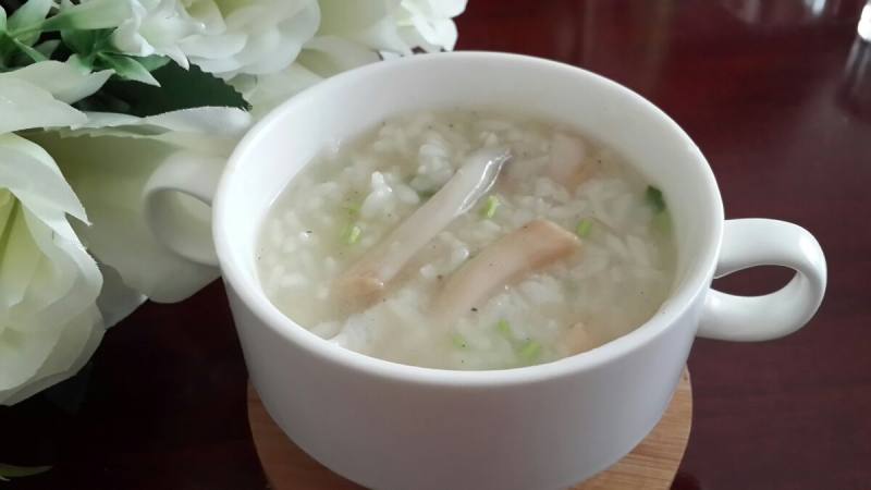 Steps for Making Razor Clam Congee