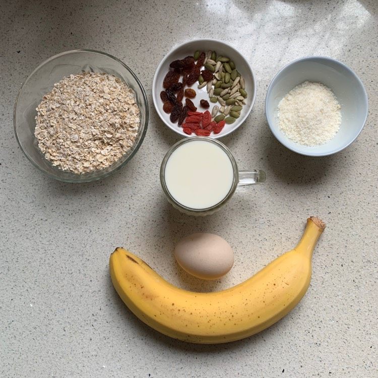 Steps for Making Banana Baked Oatmeal