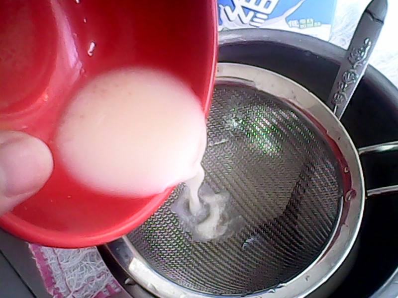 Almond Soy Milk Making Steps