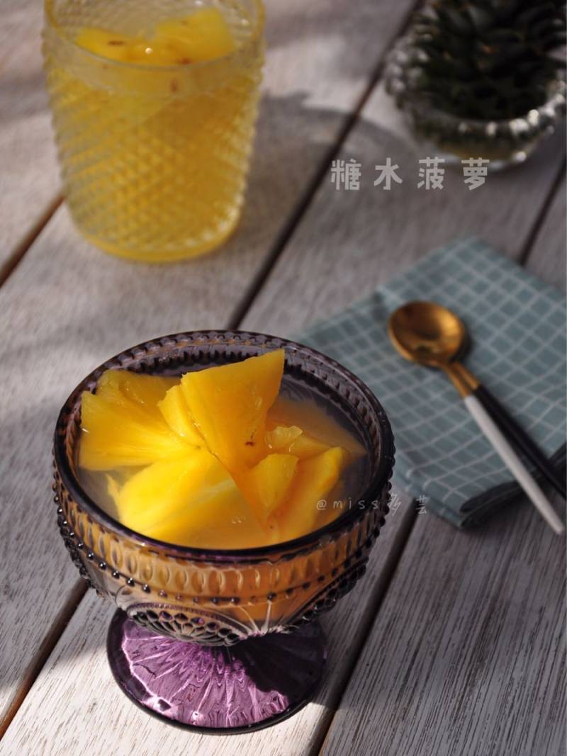 Steps to Make Pineapple in Syrup