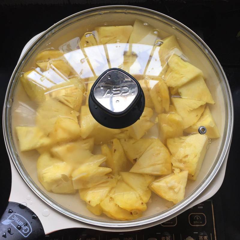 Steps to Make Pineapple in Syrup