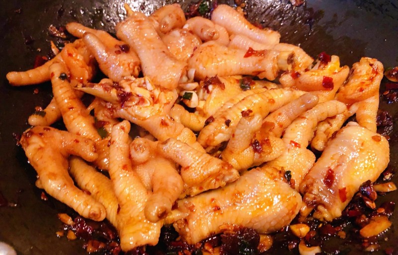 Mingxia Chicken Feet and Shrimp Hot Pot #Cooking a Feast with Leftover Ingredients# Cooking Steps