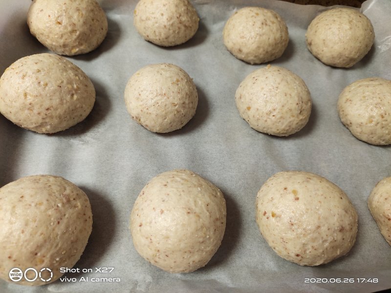 Steps for Making Peanut Sesame Bread