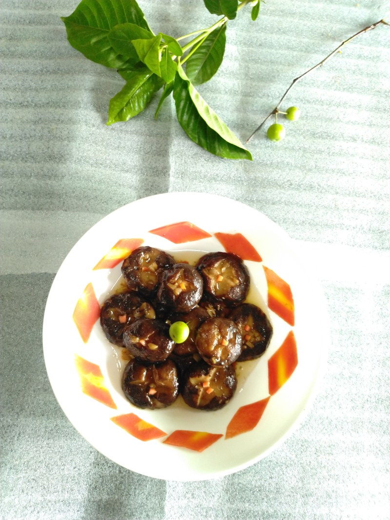 Red Braised Mushrooms