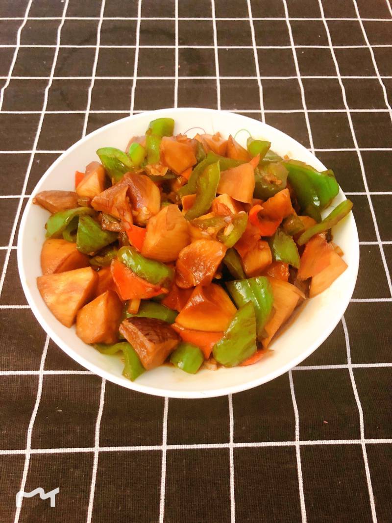 Steps for Cooking Oyster Sauce Stir-Fried King Oyster Mushrooms