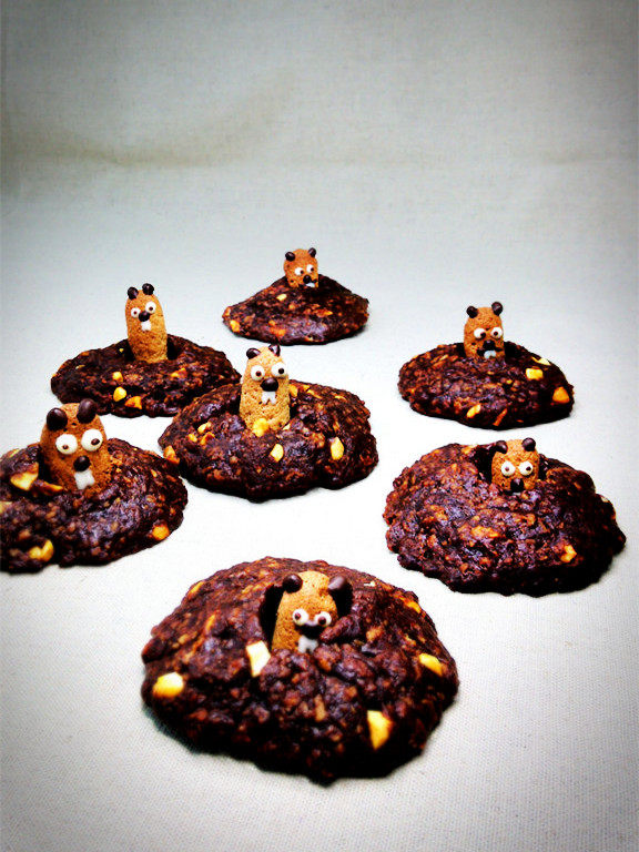 Whack-a-Mole Fun 3D Cookies