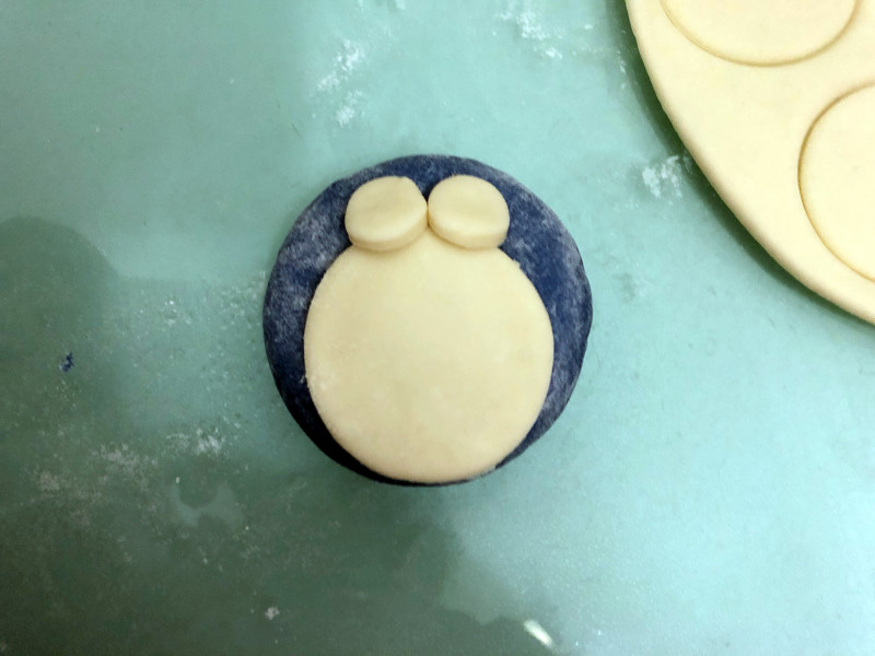 Doraemon Red Bean Mochi Bun Making Steps