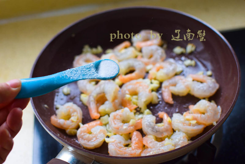 Garlic Herb Shrimp Cooking Steps