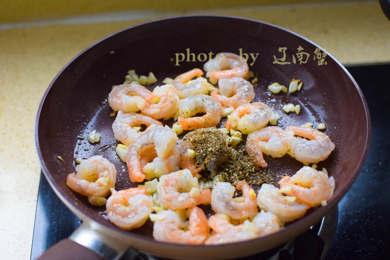 Garlic Herb Shrimp Cooking Steps