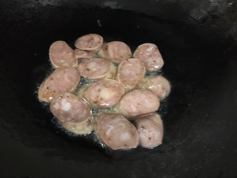 Step-by-Step Instructions for Egg Sausage Salad