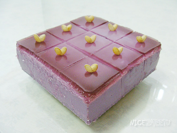 Purple Sweet Potato Milk Mousse