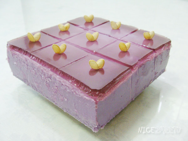 Purple Sweet Potato Milk Mousse