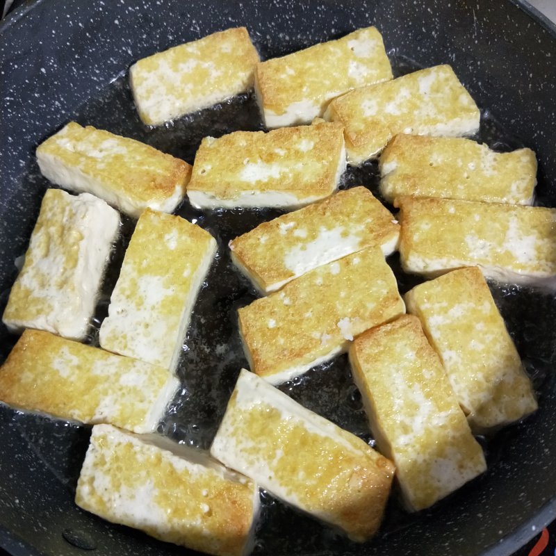 Steps for Cooking Stir-Fried Baby Bok Choy with Tofu