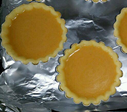 Mini Pumpkin Pie Cooking Steps