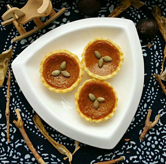 Mini Pumpkin Pie Cooking Steps