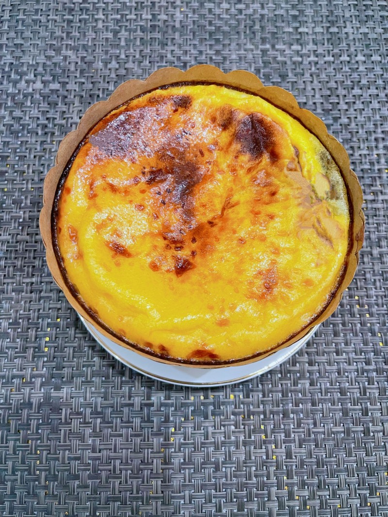 Taro Custard Baked Egg Milk Step-by-Step