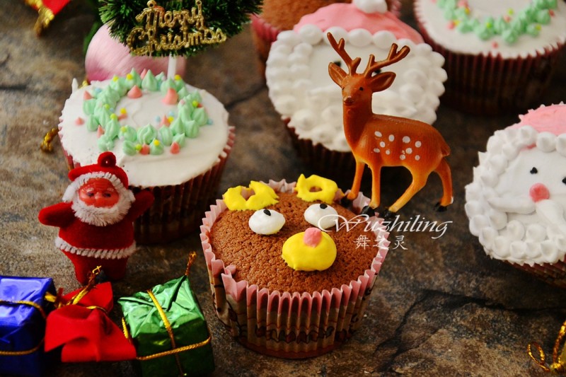 Christmas Cupcake