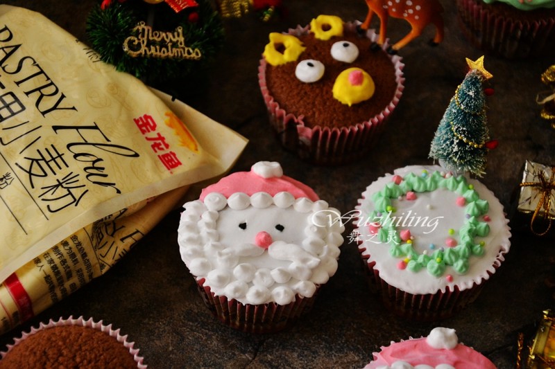 Christmas Cupcake