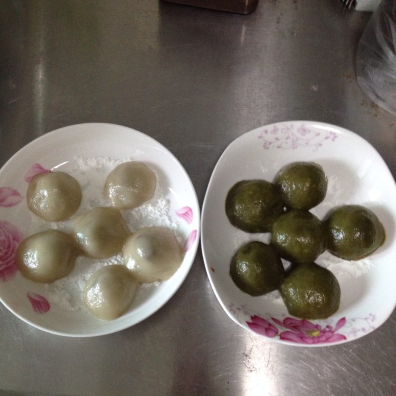 Sticky Rice Cakes Making Steps